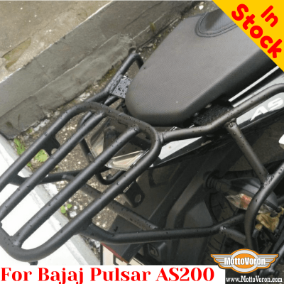 Bajaj Pulsar AS200 pannier rack, luggage rack system for bags