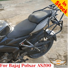 Bajaj Pulsar AS200 luggage rack system for bags