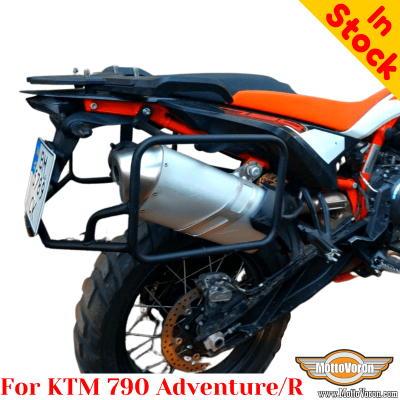 KTM 790 Adventure сadres latéraux, support pour sacoches textiles ou valises aluminium