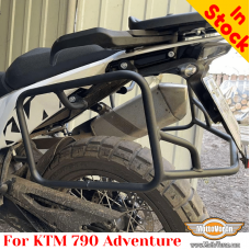 Portaequipajes lateral para KTM 790 Adventure, para bolsas o maletas de aluminio
