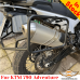 KTM 790 Adventure сadres latéraux, support pour sacoches textiles ou valises aluminium