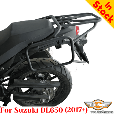 Suzuki DL650 (2017-2024) luggage rack system for bags or aluminum cases