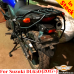 Suzuki DL650 (2017-2025) laukkuteline, tavaratelinejärjestelmä Givi / Kappa Monokey -järjestelmille