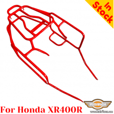 Honda XR400 luggage rack system for bags or aluminum cases