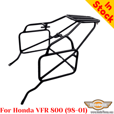 Honda VFR800FI (98-01) pannier rack, luggage rack system for bags or aluminum cases