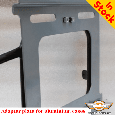Adapter plate for aluminium cases