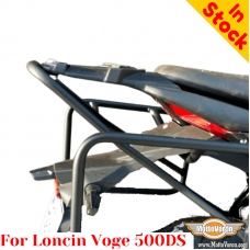 Loncin Voge 500DS side carrier pannier rack for bags reinforced