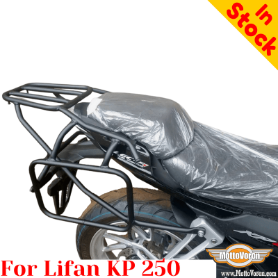 Lifan KP250 luggage rack system for bags