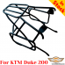 KTM 200 Duke luggage rack system for bags or aluminum cases