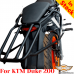 KTM 200 Duke rear rack reinforced