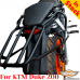 KTM 200 Duke bagageiro traseiro reforçado