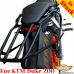 KTM 200 Duke porte-bagage arrière renforcé