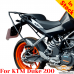 KTM 200 Duke bagageiro traseiro reforçado