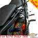 KTM 200 Duke rear rack reinforced