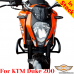 KTM 200 Duke barres de sécurité / protection moteur avant