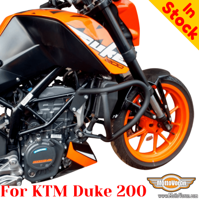 Vordere Sturzbügel der KTM 200 Duke