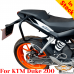 KTM 200 Duke barres de sécurité / protection moteur arrière