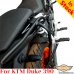 KTM 390 Duke (2015-2017) rear rack reinforced