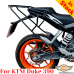 KTM 390 Duke (2015-2017) bagageiro traseiro reforçado