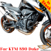 KTM 890 Duke сrash bars, engine guard