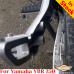 Yamaha YBR250 pannier rack, luggage rack system for bags with built-in attachments for Givi Monokey cases in the rear rack
