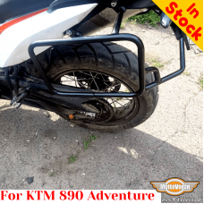 KTM 890 Adventure pannier rack, side carrier for bags or aluminum cases