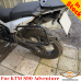 KTM 890 Adventure pannier rack, side carrier for bags or aluminum cases
