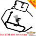 KTM 890 Adventure pannier rack, side carrier for Givi / Kappa Monokey system