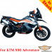 KTM 890 Adventure сadres latéraux, support pour valises Givi / Kappa Monokey System