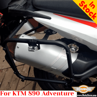 KTM 890 Adventure pannier rack, side carrier for Givi / Kappa Monokey system