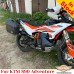 KTM 890 Adventure pannier rack, side carrier for Givi / Kappa Monokey system