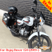 Bajaj Boxer 125 / 150 (2019+) pannier rack, side carrier for aluminum cases or bags