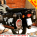 Bajaj Boxer 125 / 150 (2019+) side carrier pannier rack for aluminum cases or bags