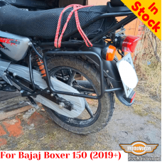 Bajaj Boxer 125 / 150 (2019+) pannier rack, side carrier for aluminum cases or bags