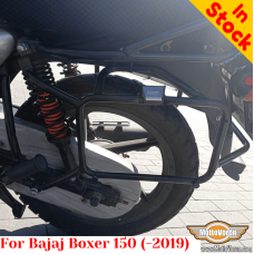Bajaj Boxer 125 / 150 (-2019) side carrier pannier rack for cases Givi / Kappa Monokey System