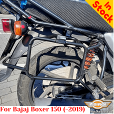 Bajaj Boxer 125 / 150 (-2019) сadres latéraux, support pour valises Givi / Kappa Monokey System