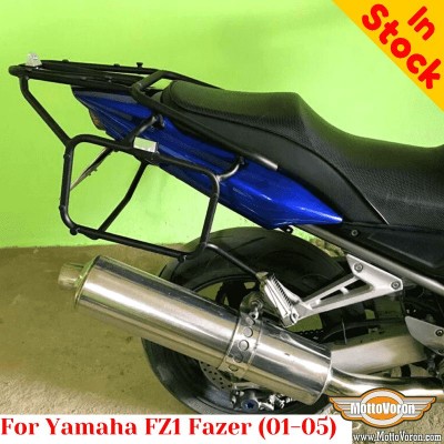 Yamaha FZ1 Fazer (2001-2005) luggage rack system for Givi / Kappa Monokey system or aluminum cases