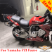 Nosič zavazadel Yamaha FZ1 Fazer (2001-2005), systém nosičů zavazadel pro systém Givi / Kappa Monokey nebo hliníkové kufry