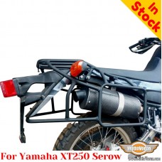 Yamaha XT250 Serow (2005-2019), Yamaha XT 250 système de porte-bagage pour sacoches textiles ou valises aluminium