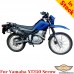 ヤマハ XT250 セロー (2005-2019)、ヤマハ XT 250 パニアラック、テキスタイルバッグまたはアルミケース用のサイドフレーム付きラゲッジラックシステム
