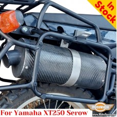 Yamaha XT250 Serow (2005-2019), Yamaha XT 250 pannier rack, luggage rack system with side frames for Givi Monokey cases