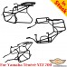 Yamaha Tenere 700 XTZ700 luggage rack system with side carriers for bags or aluminum cases