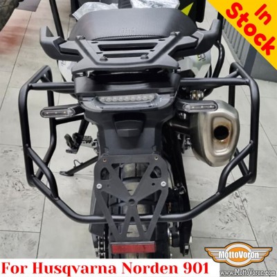 Husqvarna Norden 901 Seitenträger-Gepäckträger für Givi / Kappa Monokey-System