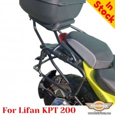  Porte Bagage arrière Moto pour Rails LI-Fan KPT200 KPT 200  LF200-10L Boîte De Sacoche De Selle Latérale Arrière Porte-Bagages De Moto