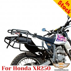 Honda XR250 pannier rack, luggage rack system for Givi / Kappa Monokey system