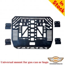 Universal mount plate for fuel can or bags MottoVoron® Piligrim