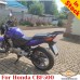 Honda CBF500 rear rack