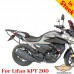 Lifan KPT 200 rear rack reinforced