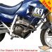 Honda NX250 engine protection guard