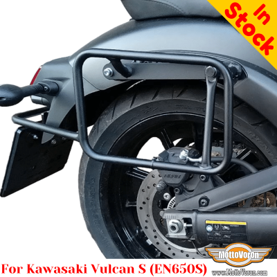 Kawasaki Vulcan S (EN650S) сadres latéraux, support pour sacoches textiles